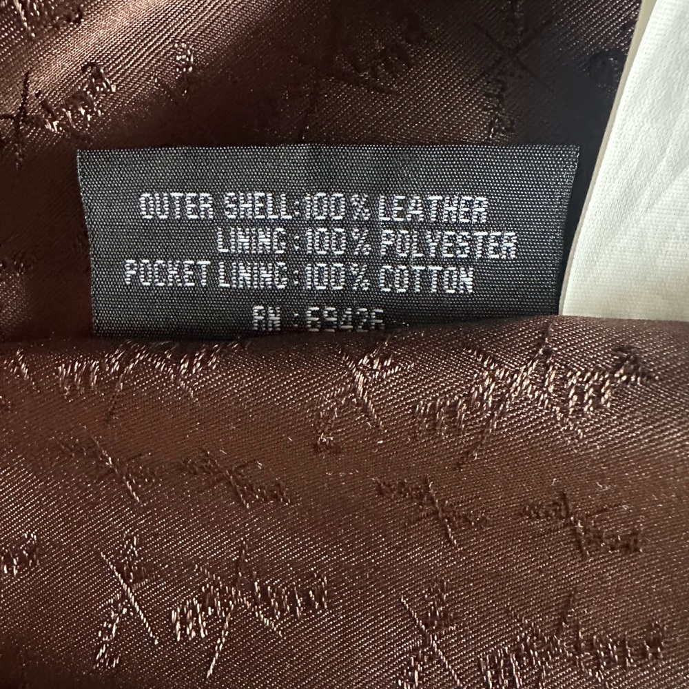 Wilsons Leather Dark Brown Jacket - Picture 4 of 7